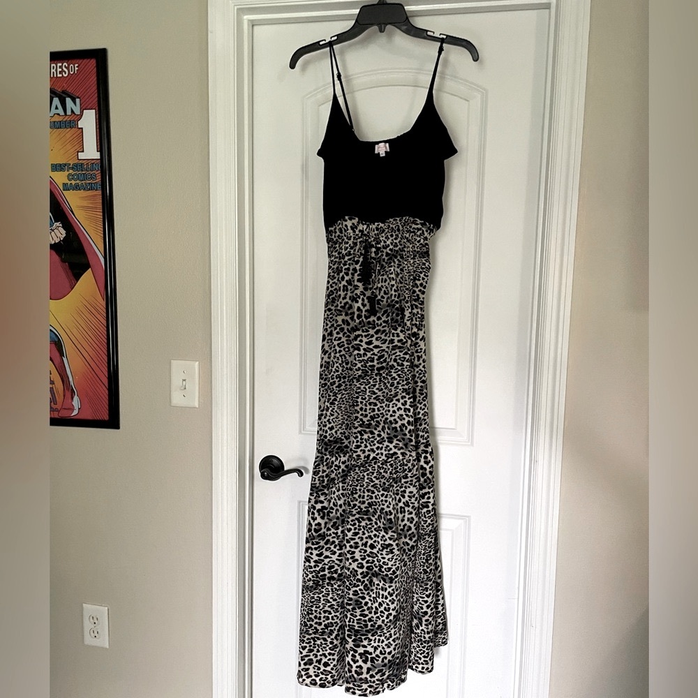 Maxi Dress Leopard Print
